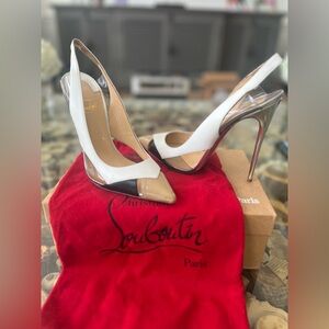 Authentic Christian Louboutin Air Chance Heels 120mm size 39.5